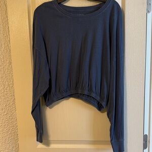 aerie offline Dusk Blue Long Sleeve Top